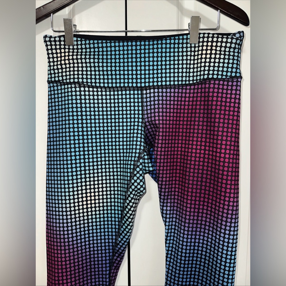 Lululemon Wunder Under Pant III Cosmic Dot Leggings Size 10 - Picture 2 of 5